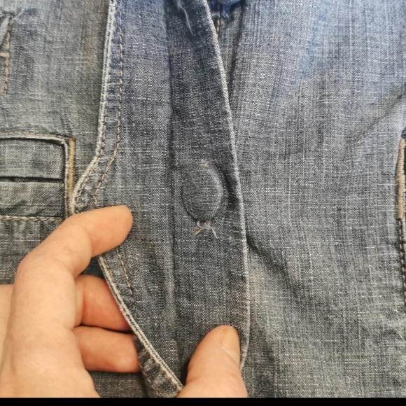 Oakley Chambray Denim Jacket Spring Small - Picture 7 of 10